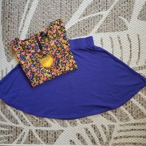 5/$10 Purple Skater Skirt
